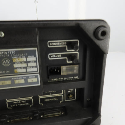 Allen Bradley 1770-TA Ser B Industrial Terminal 120/240V Firmware Rev C