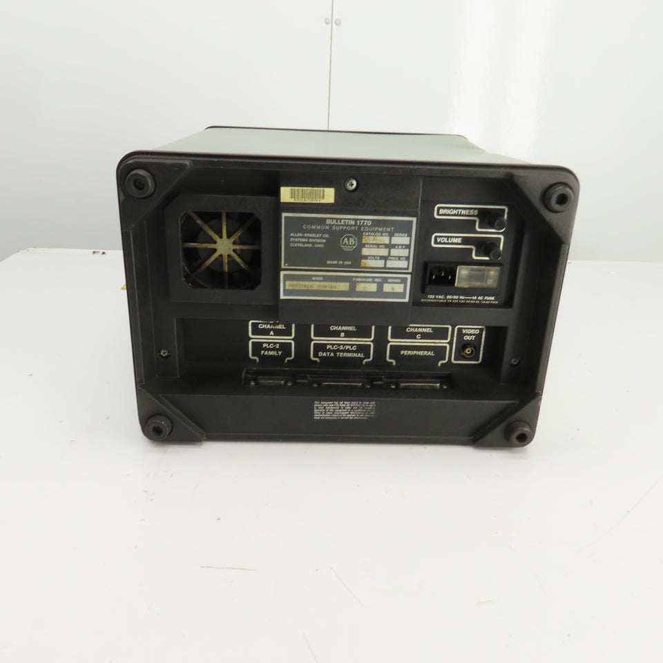 Allen Bradley 1770-TA Ser B Industrial Terminal 120/240V Firmware Rev C