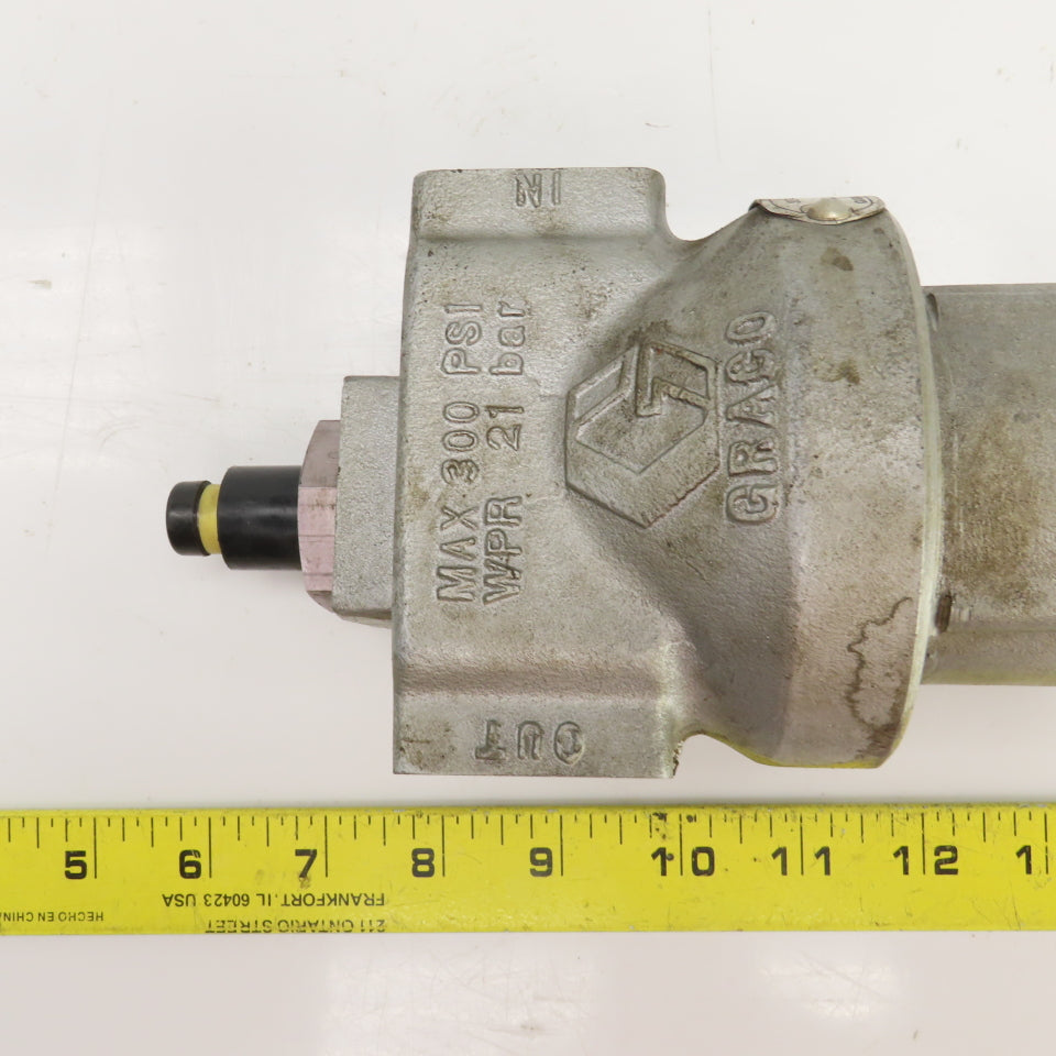 Graco 214-001 Low Pressure Medium Volume Red Alert Filter 300PSI 6GPM 3/4" NPT
