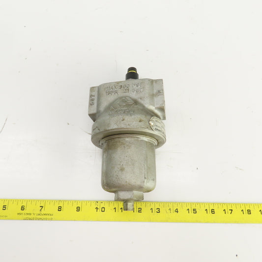 Graco 214-001 Low Pressure Medium Volume Red Alert Filter 300PSI 6GPM 3/4" NPT