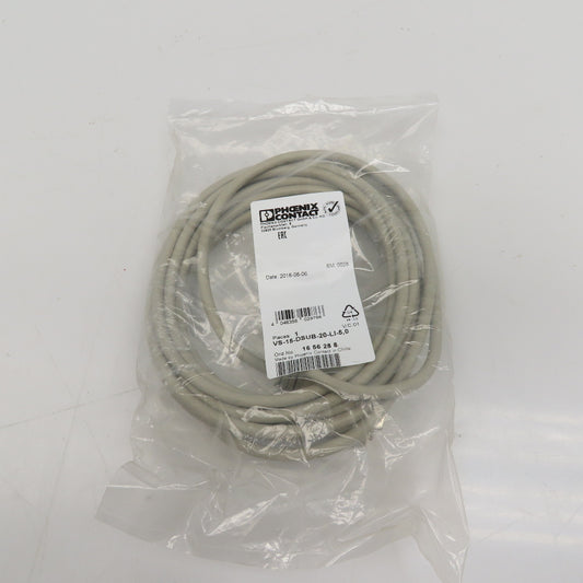 Phoenix Contact VS-15-DSUB-20-LI-5.0 D-Sub Cable 15 Position Male/Female 5M
