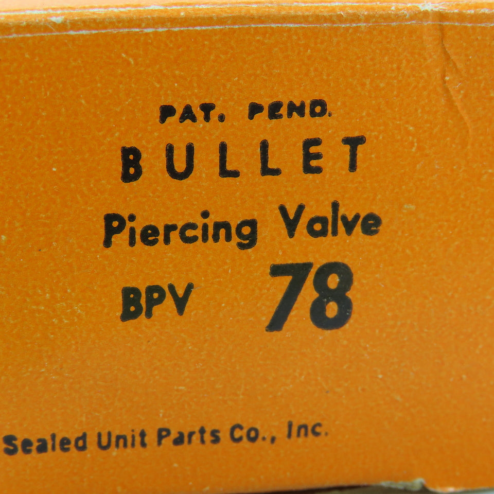 BPV 78 Bullet Piercing Valve Lot of 3