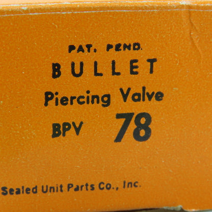 BPV 78 Bullet Piercing Valve Lot of 3