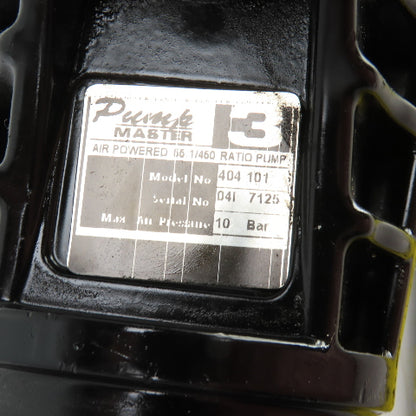 Samson Pump Master 404-101 55:1 Ratio Air Powered Grease Pump 10 Bar Max
