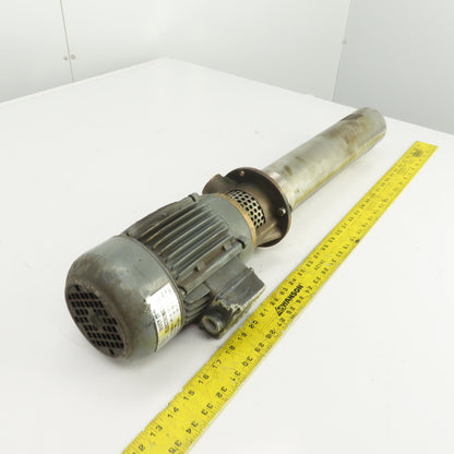 River City Electronics Coolant Pump 230/460V 3PH 17" Depth 3/4" NPT