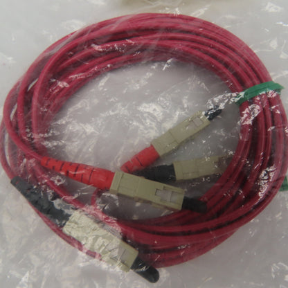 Fiberdyne F1C21B2SC6603M Fiber Optic Cable FDDI Plus Duplex 3 Meters