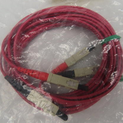 Fiberdyne F1C21B2SC6603M Fiber Optic Cable FDDI Plus Duplex 3 Meters