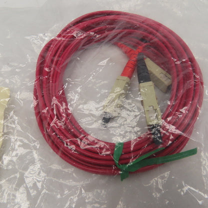 Fiberdyne F1C21B2SC6603M Fiber Optic Cable FDDI Plus Duplex 3 Meters