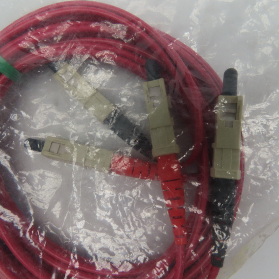 Fiberdyne F1C21B2SC6603M Fiber Optic Cable FDDI Plus Duplex 3 Meters