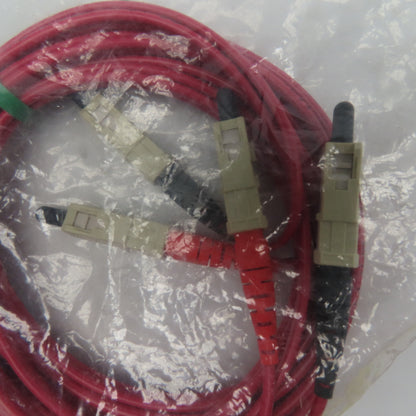 Fiberdyne F1C21B2SC6603M Fiber Optic Cable FDDI Plus Duplex 3 Meters