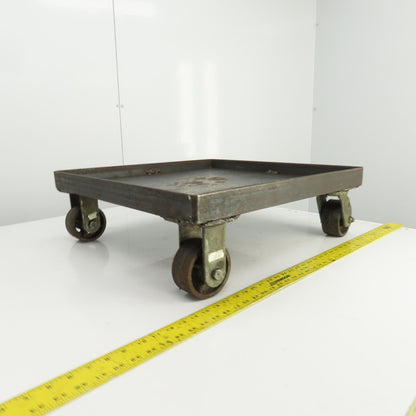 24" x 24" x 1-3/8" D Heavy Duty Mobile Dolly/Power Tool Base 8" Tall