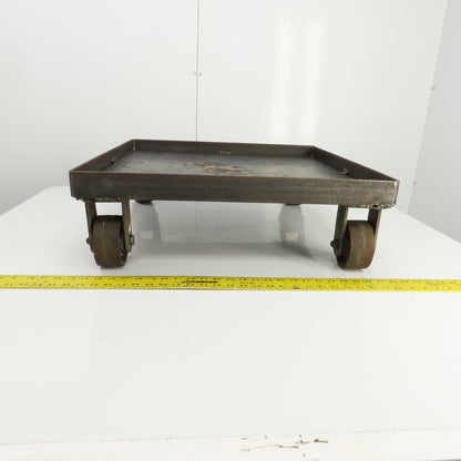 24" x 24" x 1-3/8" D Heavy Duty Mobile Dolly/Power Tool Base 8" Tall