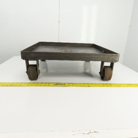 24" x 24" x 1-3/8" D Heavy Duty Mobile Dolly/Power Tool Base 8" Tall