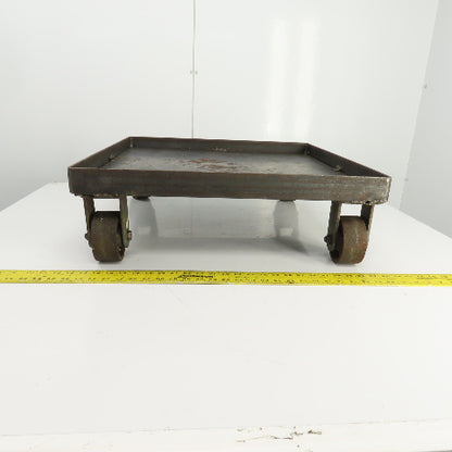 24" x 24" x 1-3/8" D Heavy Duty Mobile Dolly/Power Tool Base 8" Tall
