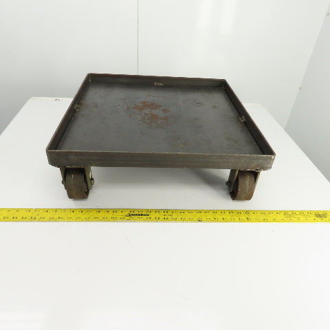 24" x 24" x 1-3/8" D Heavy Duty Mobile Dolly/Power Tool Base 8" Tall