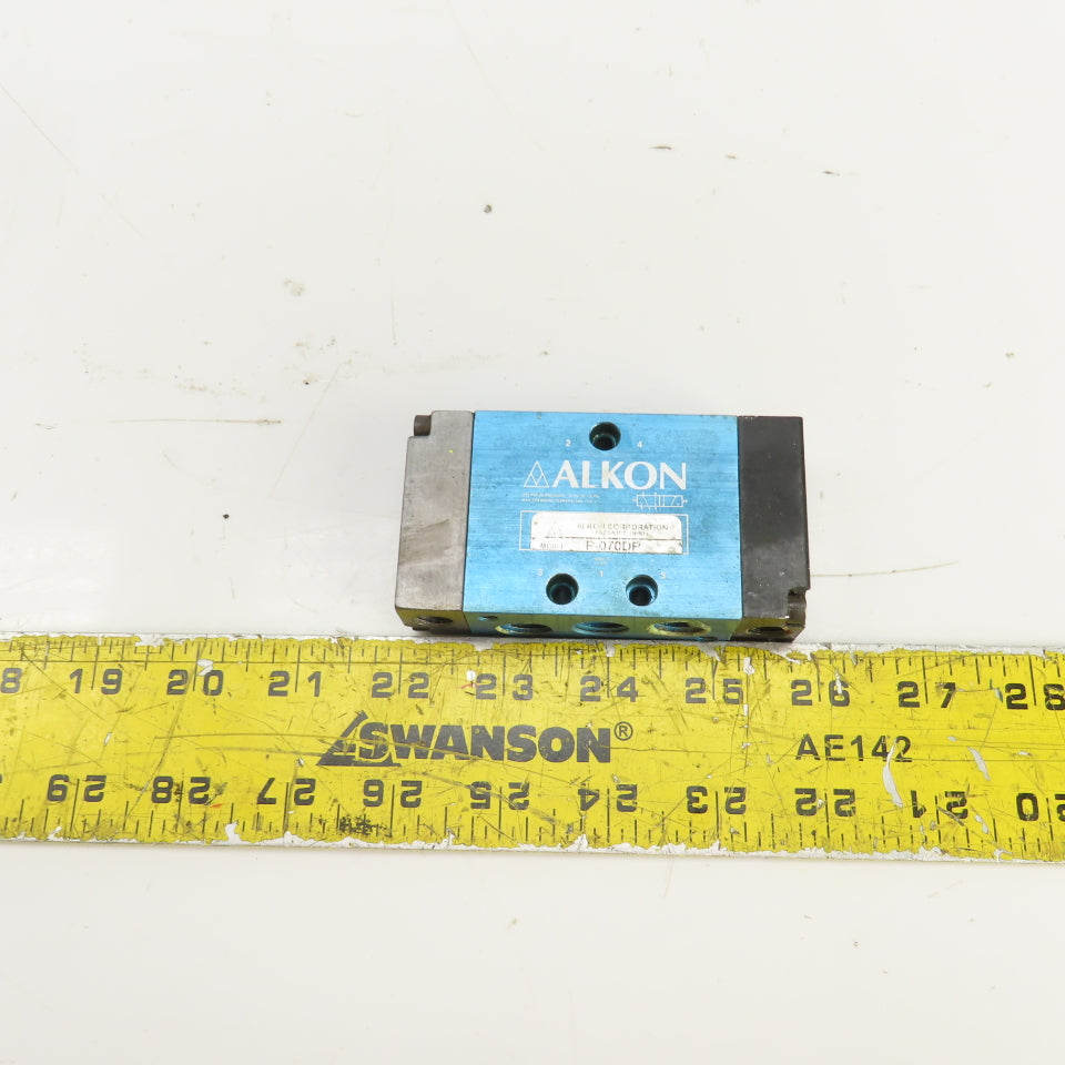 Alkon P-070DP 4/2 Position Pneumatic Piloted Valve