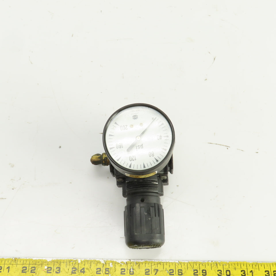 Norgren R73G-2AK-RMN Compressed Air Regulator Lubricator 300PSI 1/4" NPT