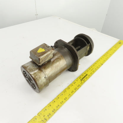 0.4kW 0.53HP Vertical Coolant Pump 200-230V 2.5/3A 3600RPM 3PH 7" Depth