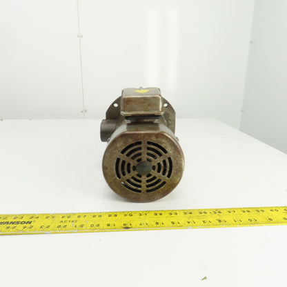 0.4kW 0.53HP Vertical Coolant Pump 200-230V 2.5/3A 3600RPM 3PH 7" Depth