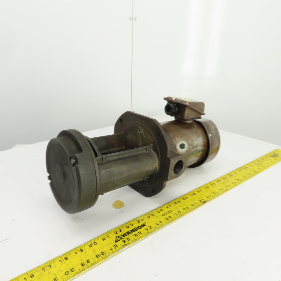 0.4kW 0.53HP Vertical Coolant Pump 200-230V 2.5/3A 3600RPM 3PH 7" Depth