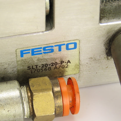 Festo SLT-20-20-P-A Pneumatic Actuator Mini Air Slide 20mm Stroke Parts/Repair