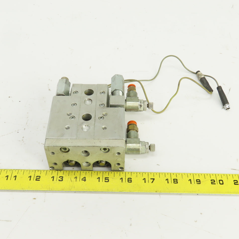 Festo SLT-20-20-P-A Pneumatic Actuator Mini Air Slide 20mm Stroke Parts/Repair