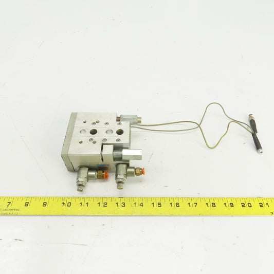 Festo SLT-20-20-P-A Pneumatic Actuator Mini Air Slide 20mm Stroke Parts/Repair
