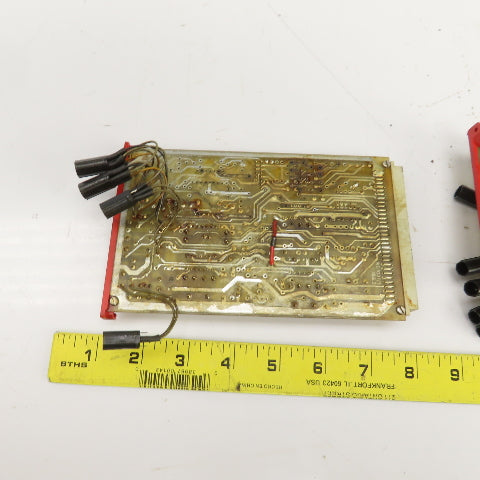 BEL/SD 1037/4 ISS 3 Circuit Board W/Schoff 69001-821 Lot Of 3