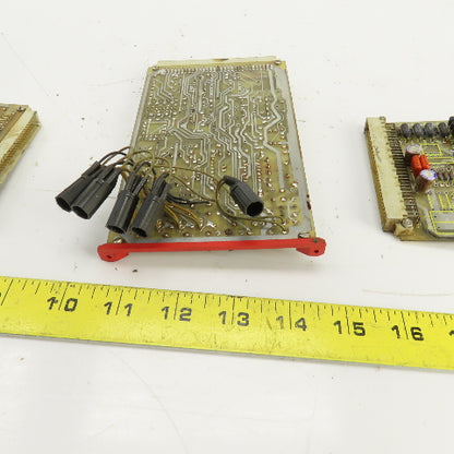 BEL/SD 1037/4 ISS 3 Circuit Board W/Schoff 69001-821 Lot Of 3