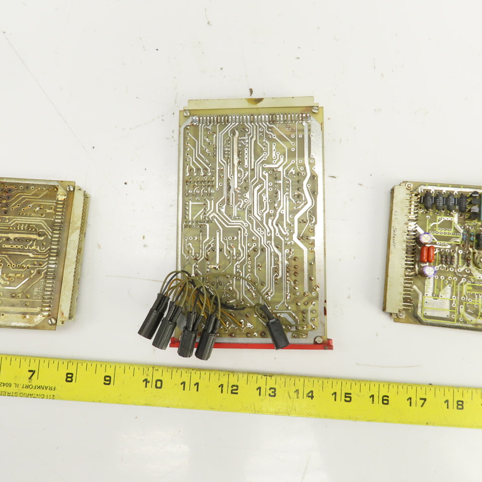 BEL/SD 1037/4 ISS 3 Circuit Board W/Schoff 69001-821 Lot Of 3