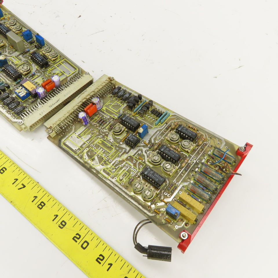 BEL/SD 1037/4 ISS 3 Circuit Board W/Schoff 69001-821 Lot Of 3