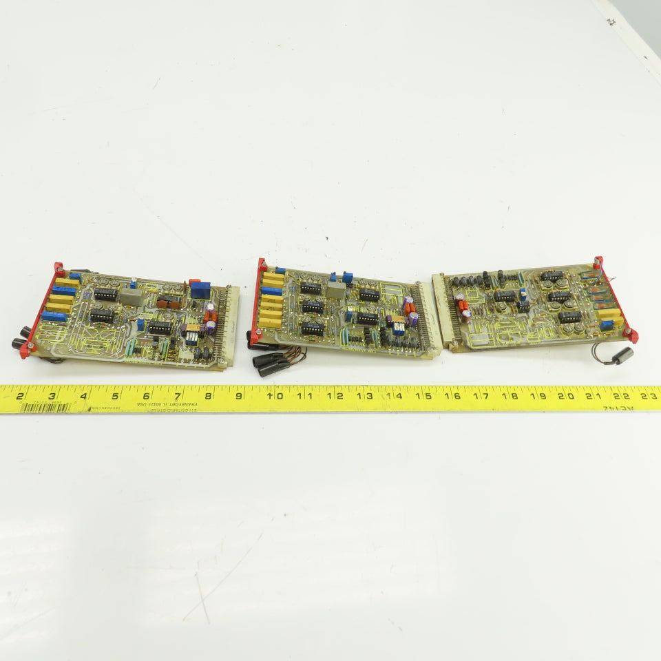 BEL/SD 1037/4 ISS 3 Circuit Board W/Schoff 69001-821 Lot Of 3