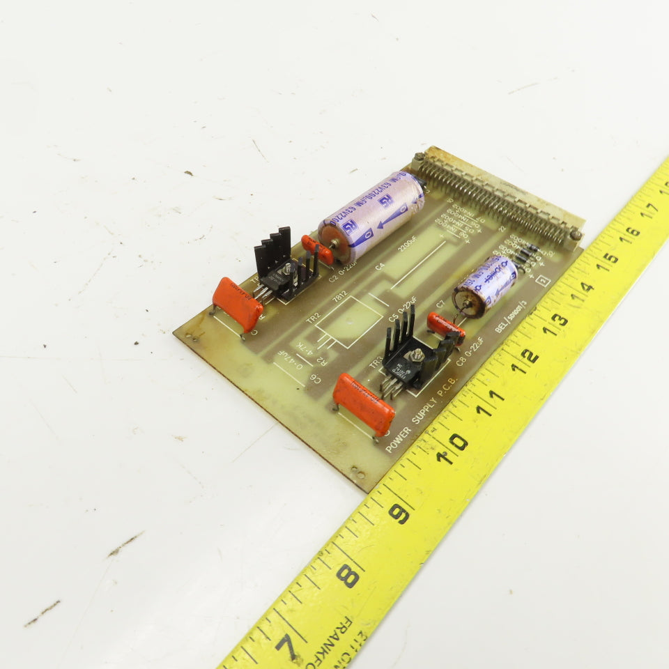 BEL/SD 1001/3 Power Supply PCB W/Schoff 69001-821