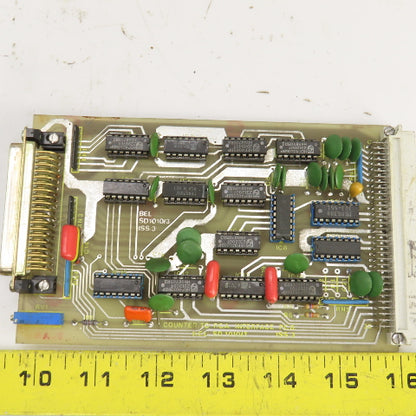 BEL/SD 1010/1 Counter To PCA Interface PCB W/Schoff 69001-821