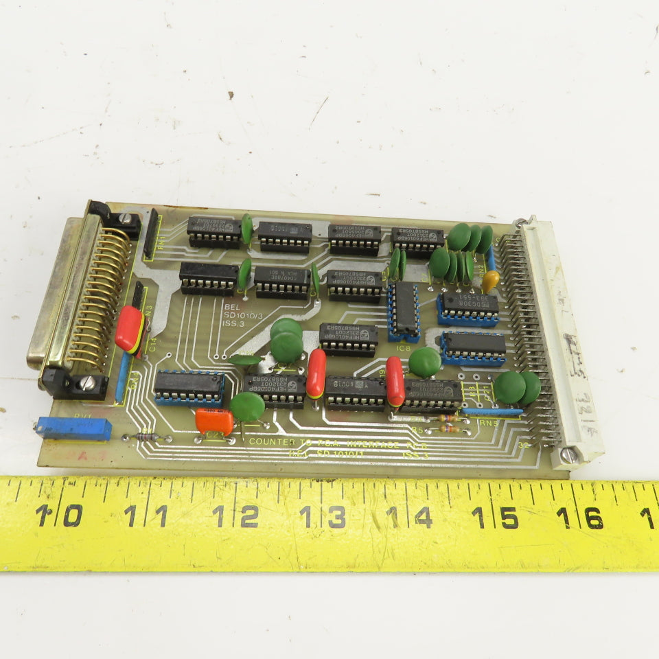 BEL/SD 1010/1 Counter To PCA Interface PCB W/Schoff 69001-821