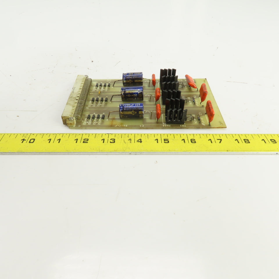BEL/SD 1001/3 Power Supply PCB Circuit Board W/Schoff 69001-821
