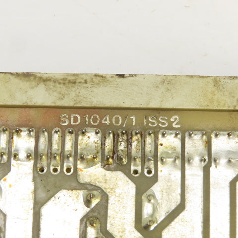 BEL/SD 1040/1 ISS 2 PCB Circuit Board W/Schoff 69001-821