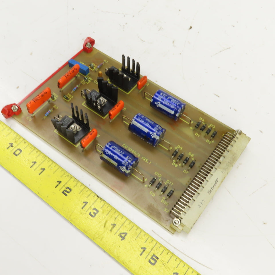 BEL/SD 1040/1 ISS 2 PCB Circuit Board W/Schoff 69001-821
