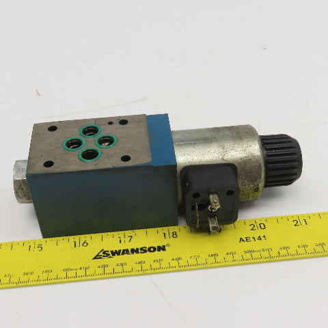 Bosch 0811024124 Hydraulic Directional Valve 24VDC 4/2 Way