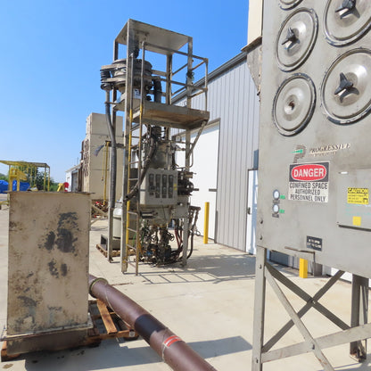 Progressive Technologies Abrasive Blaster & Vacuum Recovery System 7 nozzle 15Hp