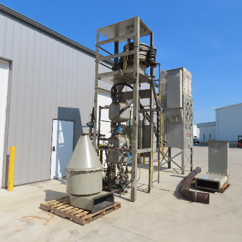 Progressive Technologies Abrasive Blaster & Vacuum Recovery System 7 nozzle 15Hp