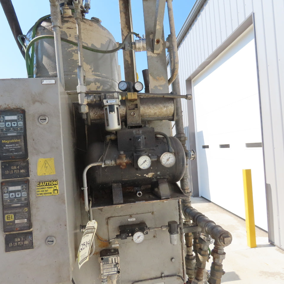 Progressive Technologies Abrasive Blaster & Vacuum Recovery System 7 nozzle 15Hp