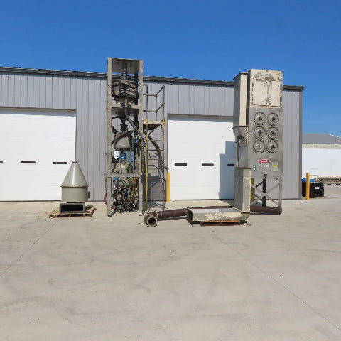 Progressive Technologies Abrasive Blaster & Vacuum Recovery System 7 nozzle 15Hp
