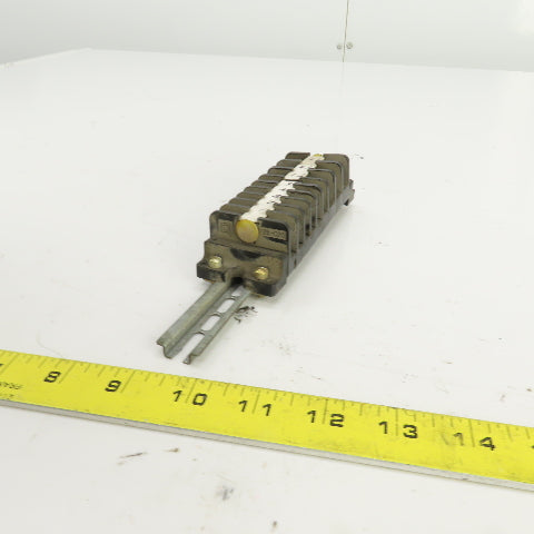 Square D 828-C19/828-C20 Terminal Block Strip Lot Of 9