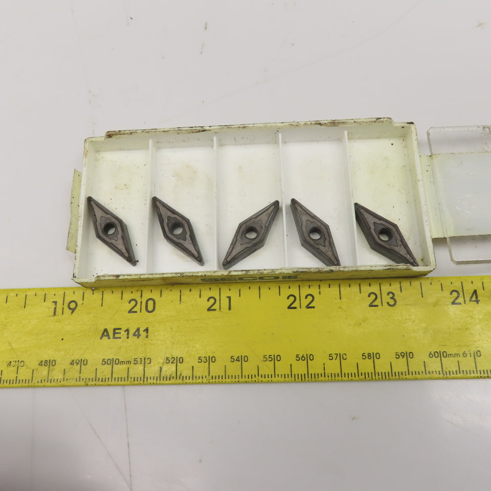 Seco VNMG160408-M3 Duratomic Carbide Indexable Insert Lot Of 5