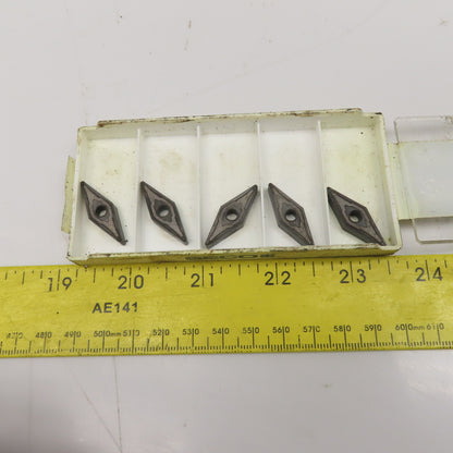 Seco VNMG160408-M3 Duratomic Carbide Indexable Insert Lot Of 5