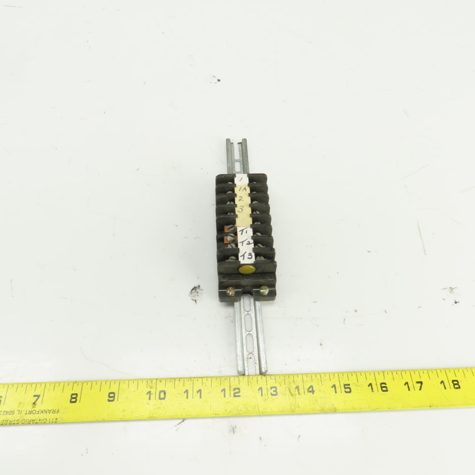 Square D 828-C20 Terminal Block Strip Lot Of 8