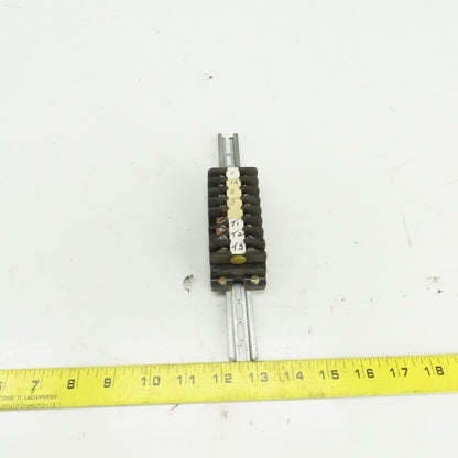 Square D 828-C20 Terminal Block Strip Lot Of 8