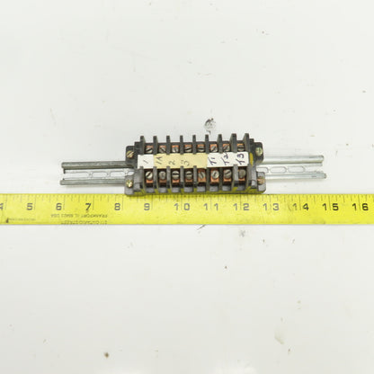 Square D 828-C20 Terminal Block Strip Lot Of 8