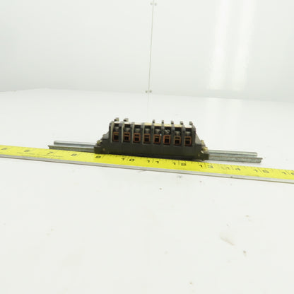 Square D 828-C20 Terminal Block Strip Lot Of 8